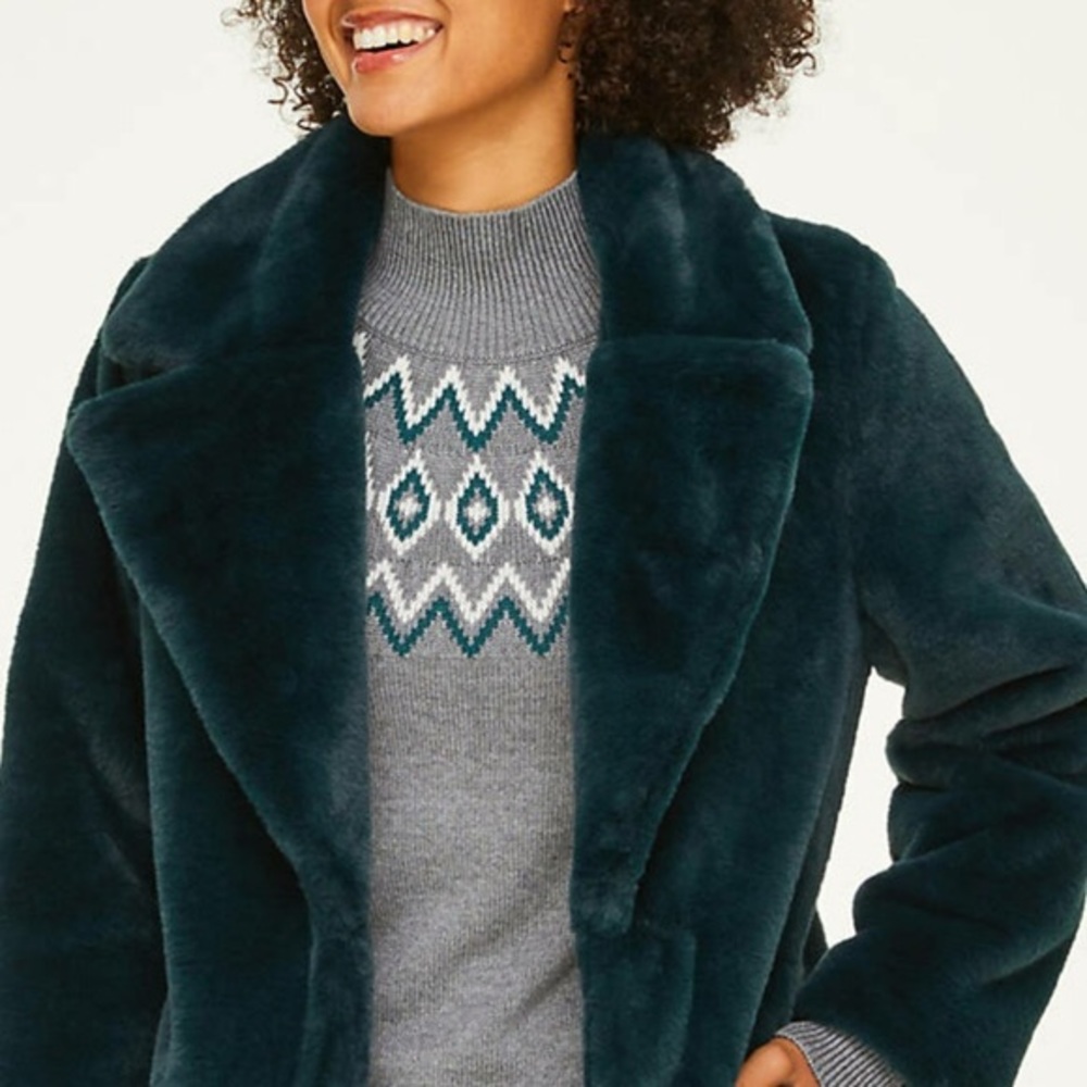 Faux Fur Coat